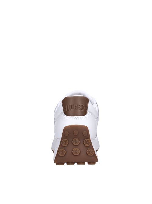  LIU JO | LOLO 17 CALF LEATHER/SPREADINGBIANCO-BISCOTTO